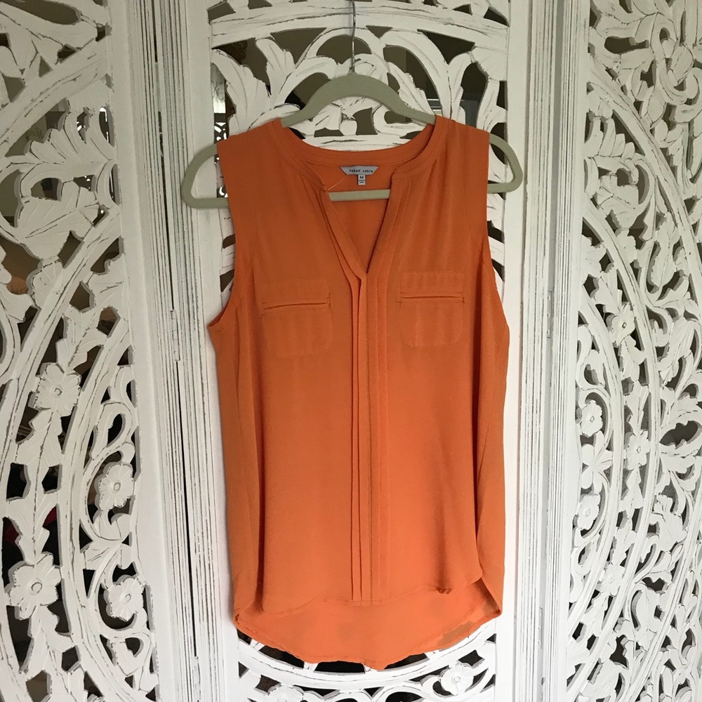 Orange Blouse ★